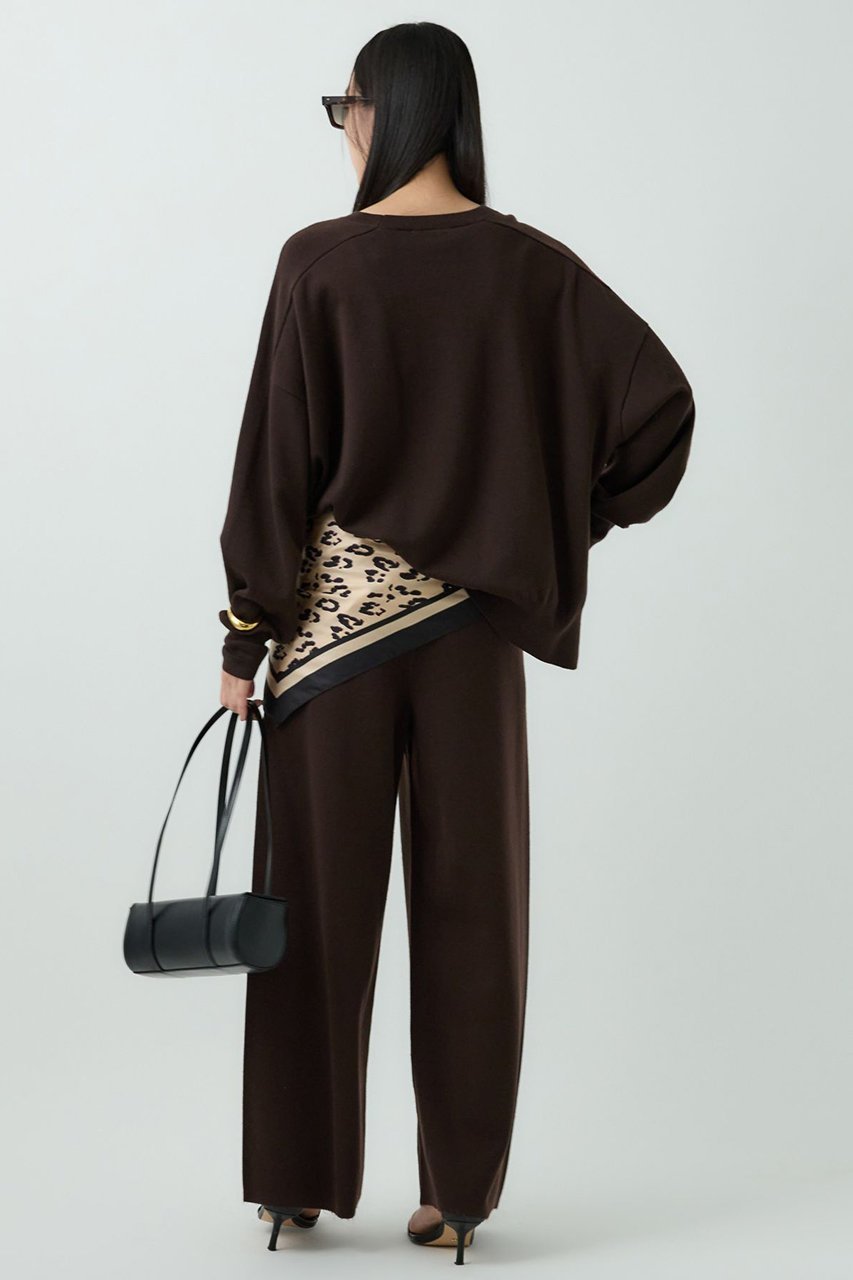 【カオス/Chaos】のレニーリバーパンツ 人気、トレンドファッション・服の通販 founy(ファニー) 　ファッション　Fashion　レディースファッション　Fashion for Women　パンツ　Pants & Trousers　2025年　2025　2025-2026秋冬・A/W　Autumn/Winter 2025–26 AW25–26　なめらか　Smooth, Silky Texture　ストレッチ　Stretch, Stretchy Fabric　ダブル　Double, Double-Breasted　パターン　Pattern, Design Print　フェイス　Face, Facial Design　エレガント 上品　Elegant　A/W・秋冬　Autumn/Winter　other-5|ID: prp329100004640216 ipo3291000000033450692