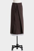 【ヒューエルミュージアム/hueLe Museum】の【hLM】ラップスカート ブラウン|ID: prp329100004640220 ipo3291000000035666065