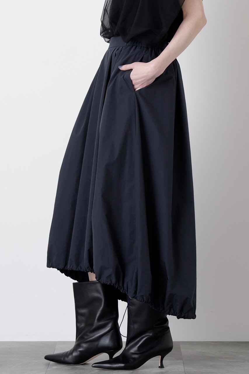 【ヒューエルミュージアム/hueLe Museum】の【STUMBLY】Balloon Silhouette Skirt 人気、トレンドファッション・服の通販 founy(ファニー) 　ファッション　Fashion　レディースファッション　Fashion for Women　スカート　Skirts　ロングスカート　Long Skirts / Maxi & Midi Skirts　2025年　2025　2025-2026秋冬・A/W　Autumn/Winter 2025–26 AW25–26　シルク　Silk, 100% Silk　タフタ　Taffeta, Structured Fabric　バルーン　Balloon, Balloon Silhouette　ピーチ　Peach, Soft Touch　ロング　Long, Long-Length　エレガント 上品　Elegant　A/W・秋冬　Autumn/Winter　other-4|ID: prp329100004640221 ipo3291000000033450745