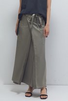 【プルミエ アロンディスモン/1er Arrondissement】の【COGTHEBIGSMOKE】“MINA”ダブルラップスカート カーキ|ID: prp329100004640224 ipo3291000000035417064