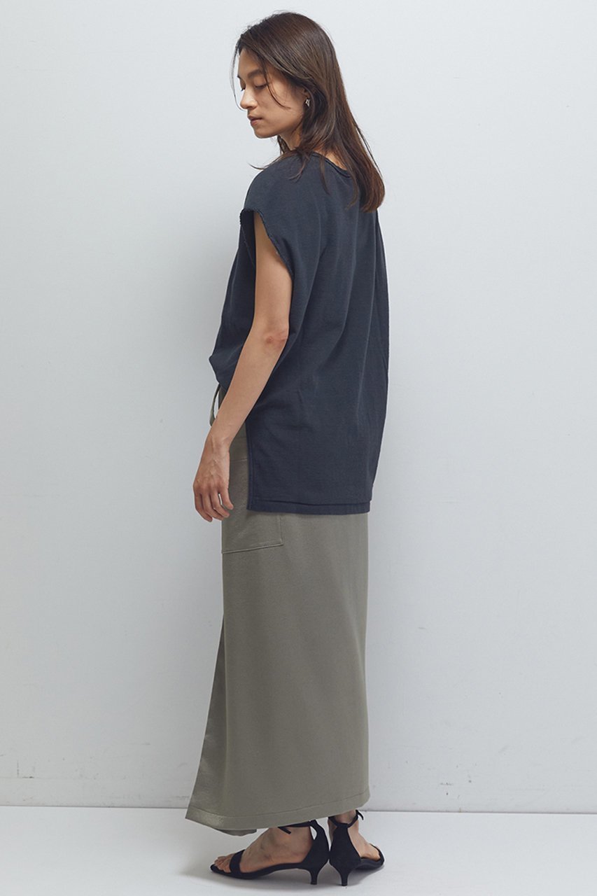 【プルミエ アロンディスモン/1er Arrondissement】の【COGTHEBIGSMOKE】“MINA”ダブルラップスカート 人気、トレンドファッション・服の通販 founy(ファニー) 　ファッション　Fashion　レディースファッション　Fashion for Women　スカート　Skirts　ロングスカート　Long Skirts / Maxi & Midi Skirts　コレクション　Collection, Seasonal Line　サテン　Satin, Glossy Fabric　シンプル　Simple, Minimal　ジョーゼット　Georgette, Semi-Sheer Fabric　タイトスカート　Pencil Skirt, Tight Skirt　トレンド　Trend, Trending Now　ポケット　Pocket, Pocket Detail　ラップ　Wrap, Wrap Design　リアル　Real, Realistic　ロング　Long, Long-Length　ロンドン　London Style, British Inspired　other-5|ID: prp329100004640224 ipo3291000000035417071