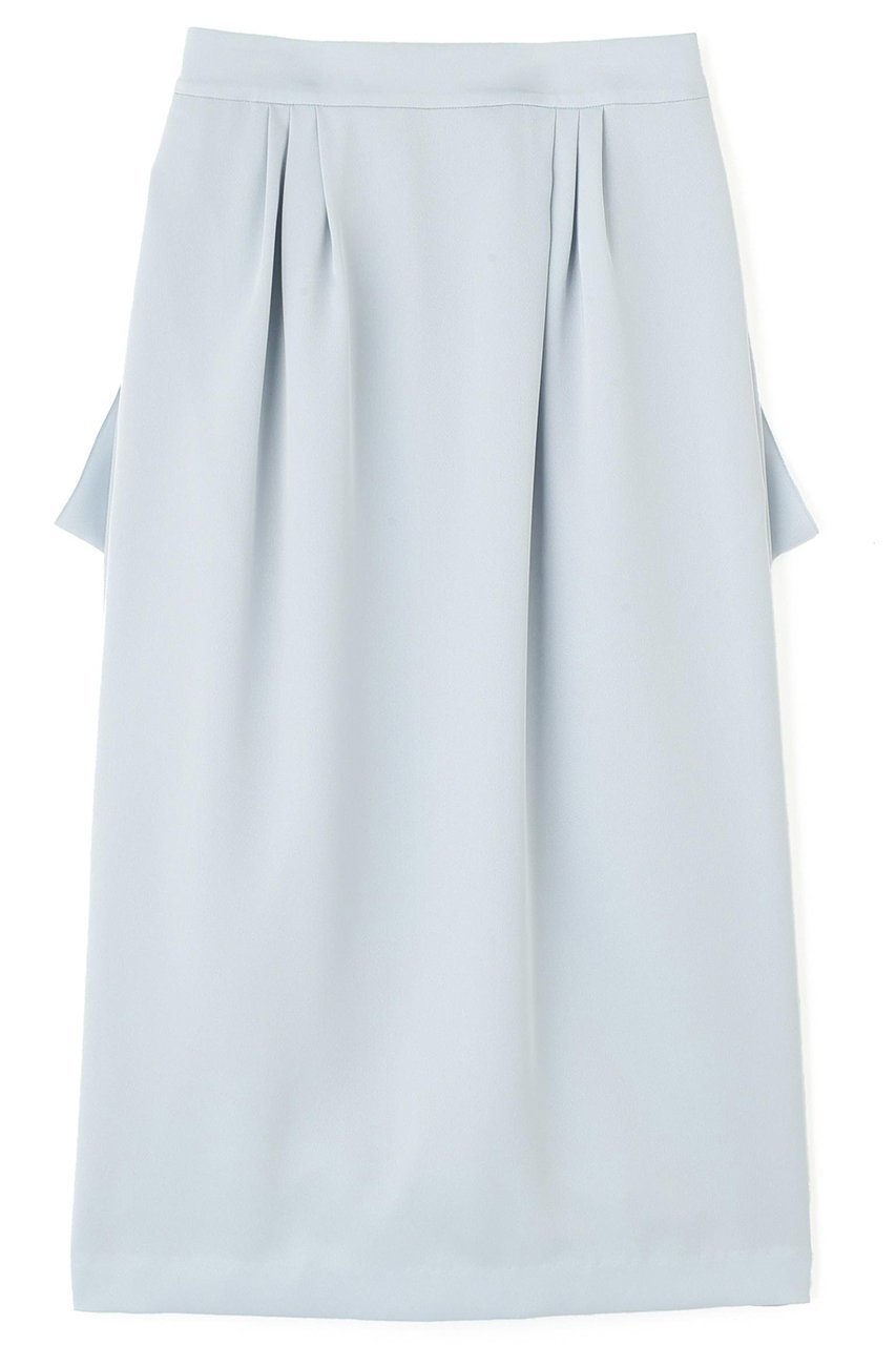 【アドーア/ADORE】のダルサテンスカート インテリア・キッズ・メンズ・レディースファッション・服の通販 founy(ファニー) 　ファッション　Fashion　レディースファッション　Fashion for Women　スカート　Skirts　ロングスカート　Long Skirts / Maxi & Midi Skirts　おすすめ　Recommended / Our Picks　コクーン　Cocoon, Cocoon Silhouette　サテン　Satin, Glossy Fabric　シンプル　Simple, Minimal　ストレート　Straight, Straight Cut　セットアップ　Set-Up, Coordinated Outfit　ドレープ　Drape, Draping Fabric　ロング　Long, Long-Length　エレガント 上品　Elegant　夏　Summer　ブルー|ID: prp329100004640225 ipo3291000000035798535