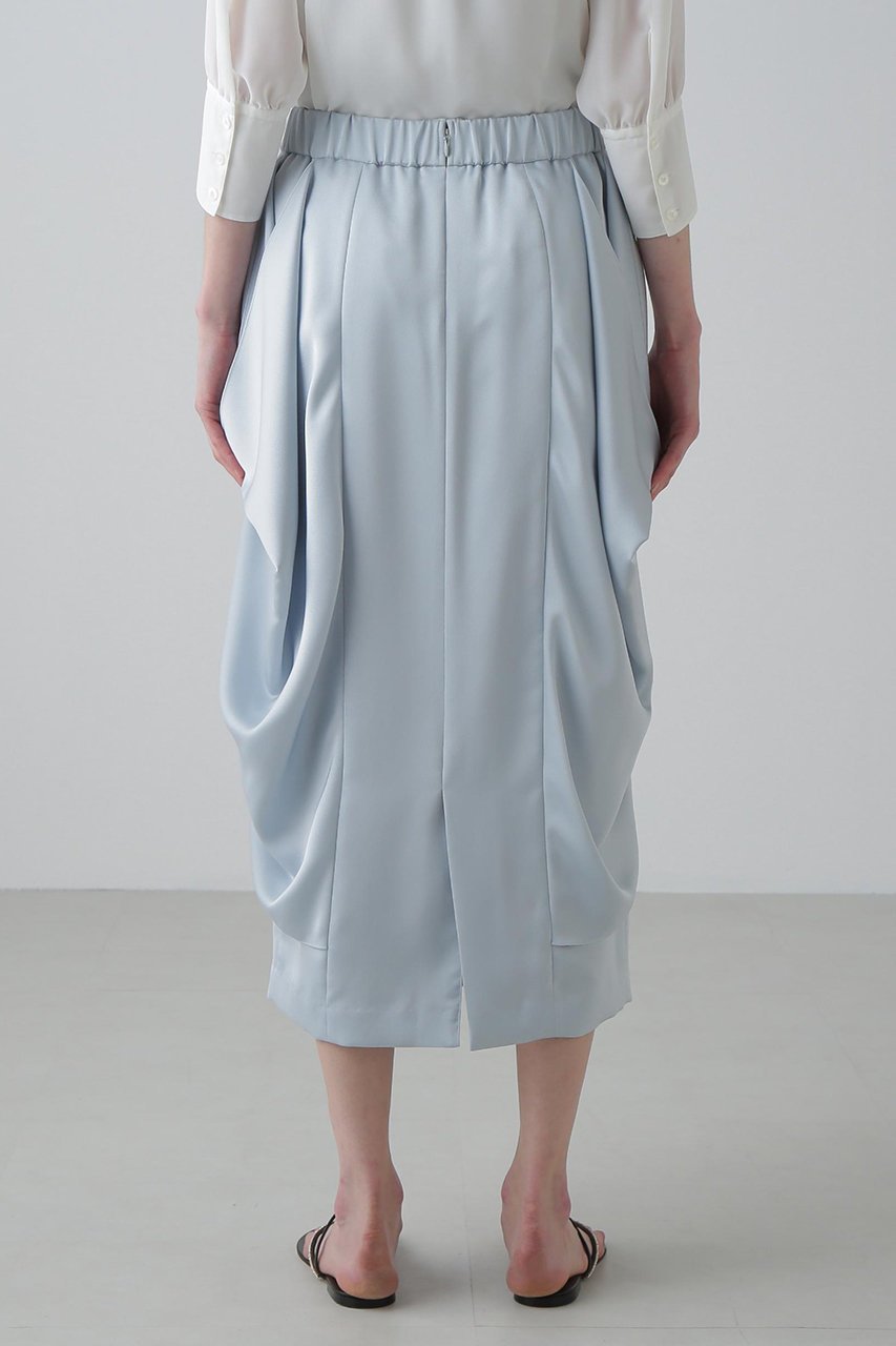 【アドーア/ADORE】のダルサテンスカート 人気、トレンドファッション・服の通販 founy(ファニー) 　ファッション　Fashion　レディースファッション　Fashion for Women　スカート　Skirts　ロングスカート　Long Skirts / Maxi & Midi Skirts　おすすめ　Recommended / Our Picks　コクーン　Cocoon, Cocoon Silhouette　サテン　Satin, Glossy Fabric　シンプル　Simple, Minimal　ストレート　Straight, Straight Cut　セットアップ　Set-Up, Coordinated Outfit　ドレープ　Drape, Draping Fabric　ロング　Long, Long-Length　エレガント 上品　Elegant　夏　Summer　other-5|ID: prp329100004640225 ipo3291000000035884164