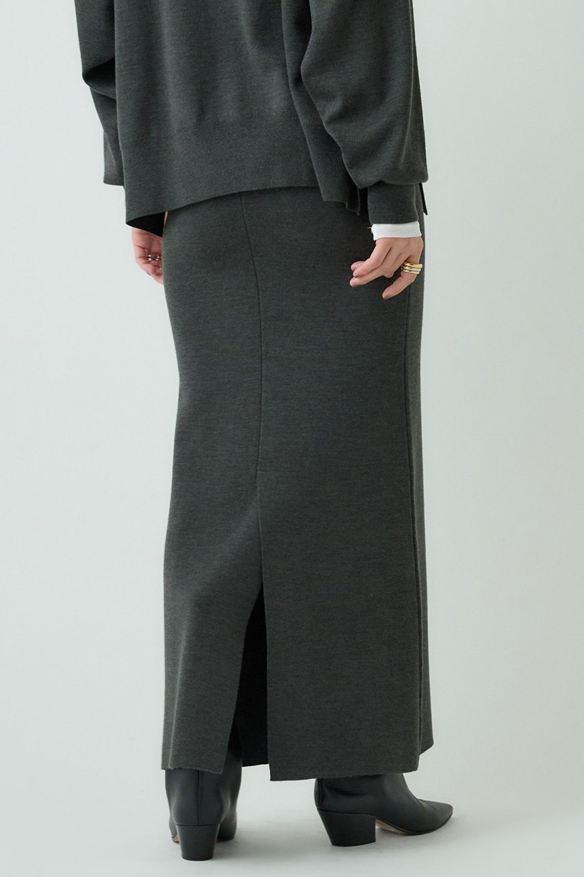 【カオス/Chaos】のレニーリバースカート 人気、トレンドファッション・服の通販 founy(ファニー) 　ファッション　Fashion　レディースファッション　Fashion for Women　スカート　Skirts　ロングスカート　Long Skirts / Maxi & Midi Skirts　2025年　2025　2025-2026秋冬・A/W　Autumn/Winter 2025–26 AW25–26　なめらか　Smooth, Silky Texture　ストレッチ　Stretch, Stretchy Fabric　ダブル　Double, Double-Breasted　フェイス　Face, Facial Design　ロング　Long, Long-Length　A/W・秋冬　Autumn/Winter　other-6|ID: prp329100004640227 ipo3291000000033450809
