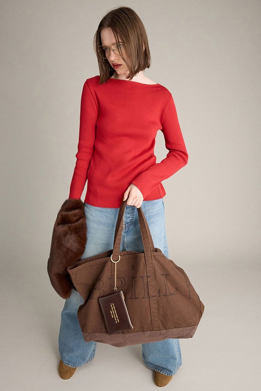 【ブリル/BRILL】の【JJ Mercer】BRILL別注 トートBAG 人気、トレンドファッション・服の通販 founy(ファニー) 　ファッション　Fashion　レディースファッション　Fashion for Women　バッグ　Bags　2025年　2025　2025-2026秋冬・A/W　Autumn/Winter 2025–26 AW25–26　プリント　Print, Printed Pattern　別注　Limited Edition, Custom Order　A/W・秋冬　Autumn/Winter　other-3|ID: prp329100004640917 ipo3291000000033462563