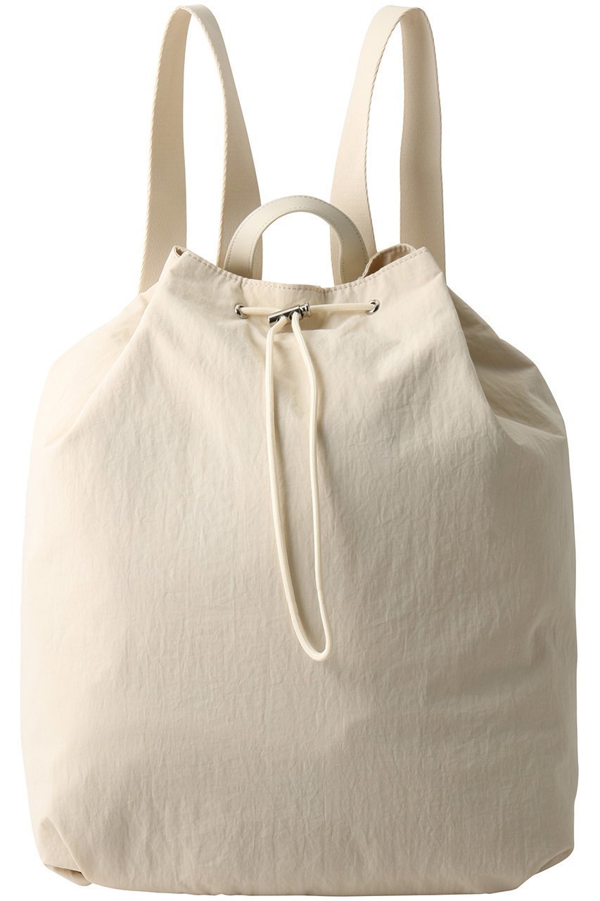 【ウィムガゼット/Whim Gazette】の【THE PAUSE】ドロストバックパック インテリア・キッズ・メンズ・レディースファッション・服の通販 founy(ファニー) 　ファッション　Fashion　レディースファッション　Fashion for Women　バッグ　Bags　ヴィンテージ　Vintage Style　グラデーション　Gradient, Ombre　シルバー　Silver, Metallic Silver　シンプル　Simple, Minimal　定番　Standard, Basic Item　ポケット　Pocket, Pocket Detail　リュック　Backpack, Rucksack　ワーク　Workwear, Utility Style　再入荷　Restock / Back in Stock　アイボリー|ID: prp329100004640919 ipo3291000000033927523