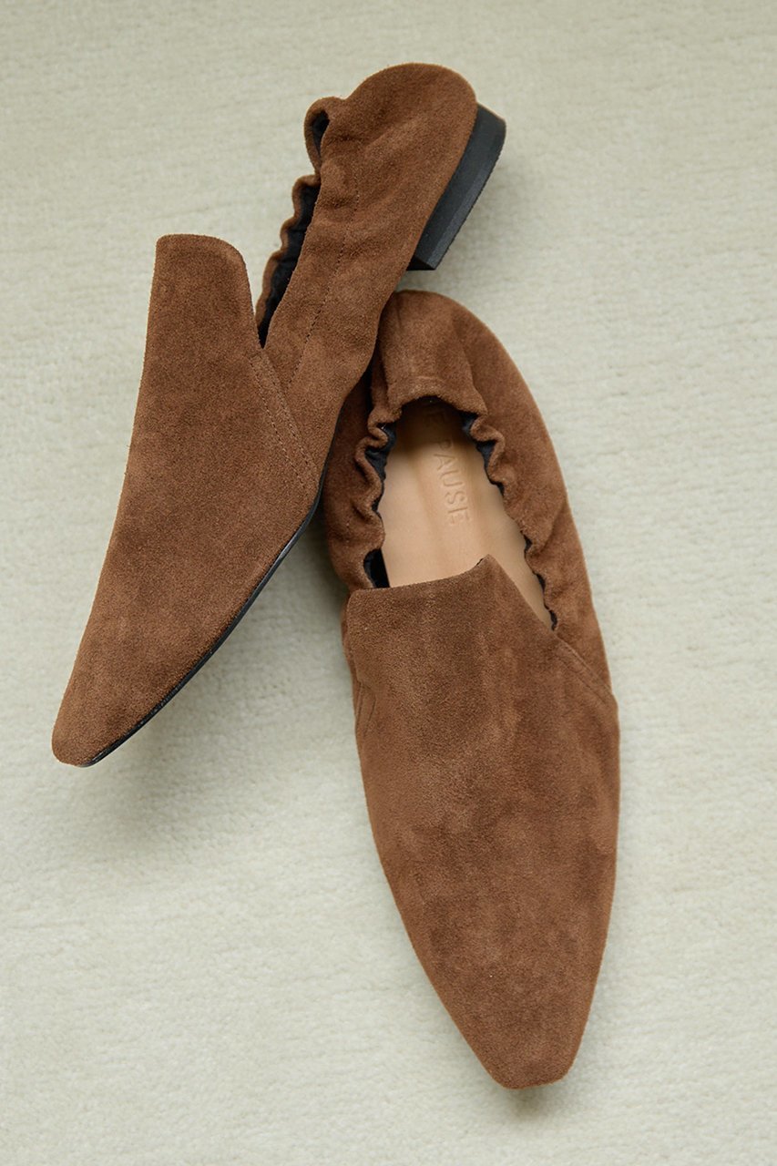 【ウィムガゼット/Whim Gazette】の【THE PAUSE】ギャザーフラットシューズ 人気、トレンドファッション・服の通販 founy(ファニー) 　ファッション　Fashion　レディースファッション　Fashion for Women　ギャザー　Gathered, Ruffled　クッション　Cushion, Throw Pillow　グラデーション　Gradient, Ombre　シューズ　Shoes, Footwear　シンプル　Simple, Minimal　フィット　Fit, Slim Fit　フラット　Flat, Flat Shoes　ワーク　Workwear, Utility Style　ヴィンテージ　Vintage Style　other-2|ID: prp329100004640922 ipo3291000000035627378