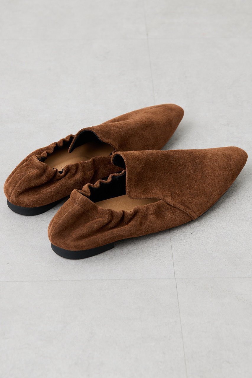 【ウィムガゼット/Whim Gazette】の【THE PAUSE】ギャザーフラットシューズ 人気、トレンドファッション・服の通販 founy(ファニー) 　ファッション　Fashion　レディースファッション　Fashion for Women　ギャザー　Gathered, Ruffled　クッション　Cushion, Throw Pillow　グラデーション　Gradient, Ombre　シューズ　Shoes, Footwear　シンプル　Simple, Minimal　フィット　Fit, Slim Fit　フラット　Flat, Flat Shoes　ワーク　Workwear, Utility Style　ヴィンテージ　Vintage Style　other-7|ID: prp329100004640922 ipo3291000000035627383