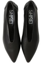【シセイ/SHISEI】のPOINTED SLIT PUMPS(レイン対応) ブラック|ID:prp329100004640927