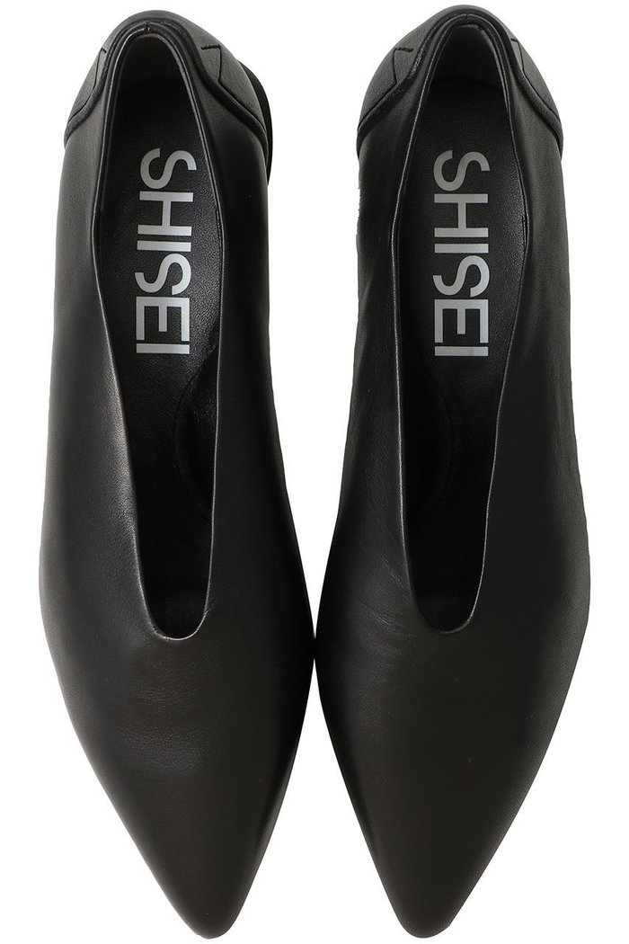 【シセイ/SHISEI】のPOINTED SLIT PUMPS(レイン対応) インテリア・キッズ・メンズ・レディースファッション・服の通販 founy(ファニー) https://founy.com/ ファッション Fashion レディースファッション Fashion for Women シューズ Shoes, Footwear スタイリッシュ Stylish, Fashionable スリット Slit, Slit Detail フォルム Silhouette, Form フラット Flat, Flat Shoes レイン Rain, Rainproof |ID: prp329100004640927 ipo3291000000035452246