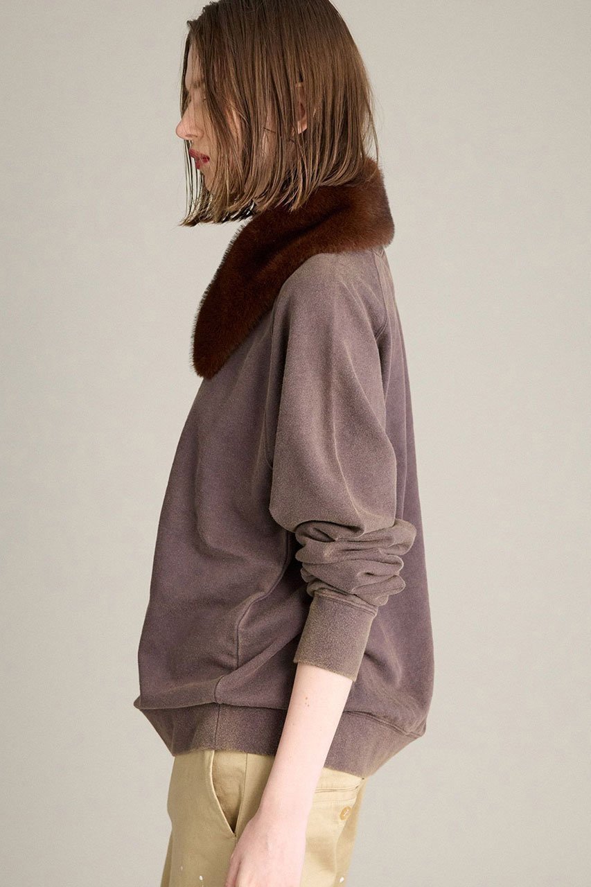 【ブリル/BRILL】のミニウラケ スウェットプルオーバー 人気、トレンドファッション・服の通販 founy(ファニー) 　ファッション　Fashion　レディースファッション　Fashion for Women　トップス・カットソー　Cut & Sew Tops　シャツ・ブラウス・オフィスカジュアル　Elegant Blouses & Button-Ups　レディースパーカー・カジュアルフーディー　Casual Hoodies & Sweatshirts　ロングTシャツ・Tシャツ　Longline T-Shirts & Tees　カジュアルプルオーバー・ニットトップス　Pullovers & Knit Tops / Casual Pullovers　スウェット・クルーネックトップス　Sweatshirts & Crewnecks / Relaxed Fit Sweat Tops　カットソー・ベーシックTシャツ　Cut-and-Sewn Tops / Stretch Tees & Basics　2025年　2025　2025-2026秋冬・A/W　Autumn/Winter 2025–26 AW25–26　おすすめ　Recommended / Our Picks　シンプル　Simple, Minimal　スウェット / スエット　Sweatshirt, Sweatwear　バランス　Balance, Style Balance　レース　Lace, Lace Fabric　A/W・秋冬　Autumn/Winter　other-2|ID: prp329100004640930 ipo3291000000033462661