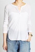 【ブリル/BRILL】の【raspail】BRILL別注ヘンリーネックプルオーバー 人気、トレンドファッション・服の通販 founy(ファニー) ファッション Fashion レディースファッション Fashion for Women トップス・カットソー Cut & Sew Tops シャツ・ブラウス・オフィスカジュアル Elegant Blouses & Button-Ups ロングTシャツ・Tシャツ Longline T-Shirts & Tees カジュアルプルオーバー・ニットトップス Pullovers & Knit Tops / Casual Pullovers カットソー・ベーシックTシャツ Cut-and-Sewn Tops / Stretch Tees & Basics 2025年 2025 2025-2026秋冬・A/W Autumn/Winter 2025–26 AW25–26 スリーブ Sleeve, Long Sleeve / Short Sleeve ロング Long, Long-Length 別注 Limited Edition, Custom Order A/W・秋冬 Autumn/Winter |ID:prp329100004640932