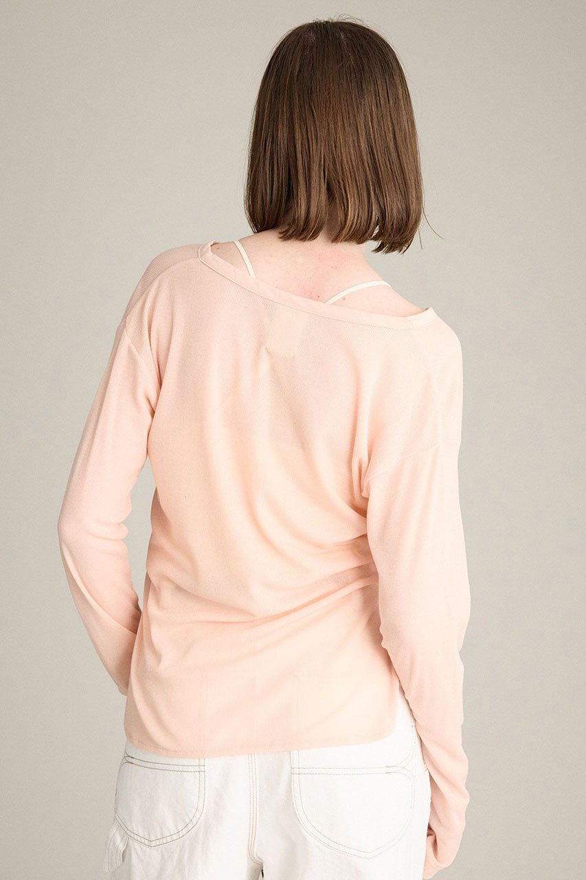 【ブリル/BRILL】の【raspail】BRILL別注ヘンリーネックプルオーバー 人気、トレンドファッション・服の通販 founy(ファニー) 　ファッション　Fashion　レディースファッション　Fashion for Women　トップス・カットソー　Cut & Sew Tops　シャツ・ブラウス・オフィスカジュアル　Elegant Blouses & Button-Ups　ロングTシャツ・Tシャツ　Longline T-Shirts & Tees　カジュアルプルオーバー・ニットトップス　Pullovers & Knit Tops / Casual Pullovers　カットソー・ベーシックTシャツ　Cut-and-Sewn Tops / Stretch Tees & Basics　2025年　2025　2025-2026秋冬・A/W　Autumn/Winter 2025–26 AW25–26　スリーブ　Sleeve, Long Sleeve / Short Sleeve　ロング　Long, Long-Length　別注　Limited Edition, Custom Order　A/W・秋冬　Autumn/Winter　other-4|ID: prp329100004640932 ipo3291000000033462691