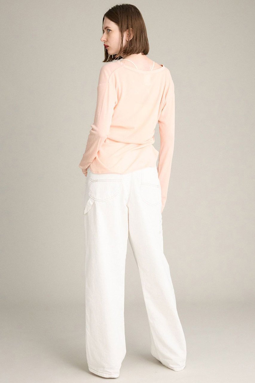 【ブリル/BRILL】の【raspail】BRILL別注ヘンリーネックプルオーバー 人気、トレンドファッション・服の通販 founy(ファニー) 　ファッション　Fashion　レディースファッション　Fashion for Women　トップス・カットソー　Cut & Sew Tops　シャツ・ブラウス・オフィスカジュアル　Elegant Blouses & Button-Ups　ロングTシャツ・Tシャツ　Longline T-Shirts & Tees　カジュアルプルオーバー・ニットトップス　Pullovers & Knit Tops / Casual Pullovers　カットソー・ベーシックTシャツ　Cut-and-Sewn Tops / Stretch Tees & Basics　2025年　2025　2025-2026秋冬・A/W　Autumn/Winter 2025–26 AW25–26　スリーブ　Sleeve, Long Sleeve / Short Sleeve　ロング　Long, Long-Length　別注　Limited Edition, Custom Order　A/W・秋冬　Autumn/Winter　other-8|ID: prp329100004640932 ipo3291000000033462699