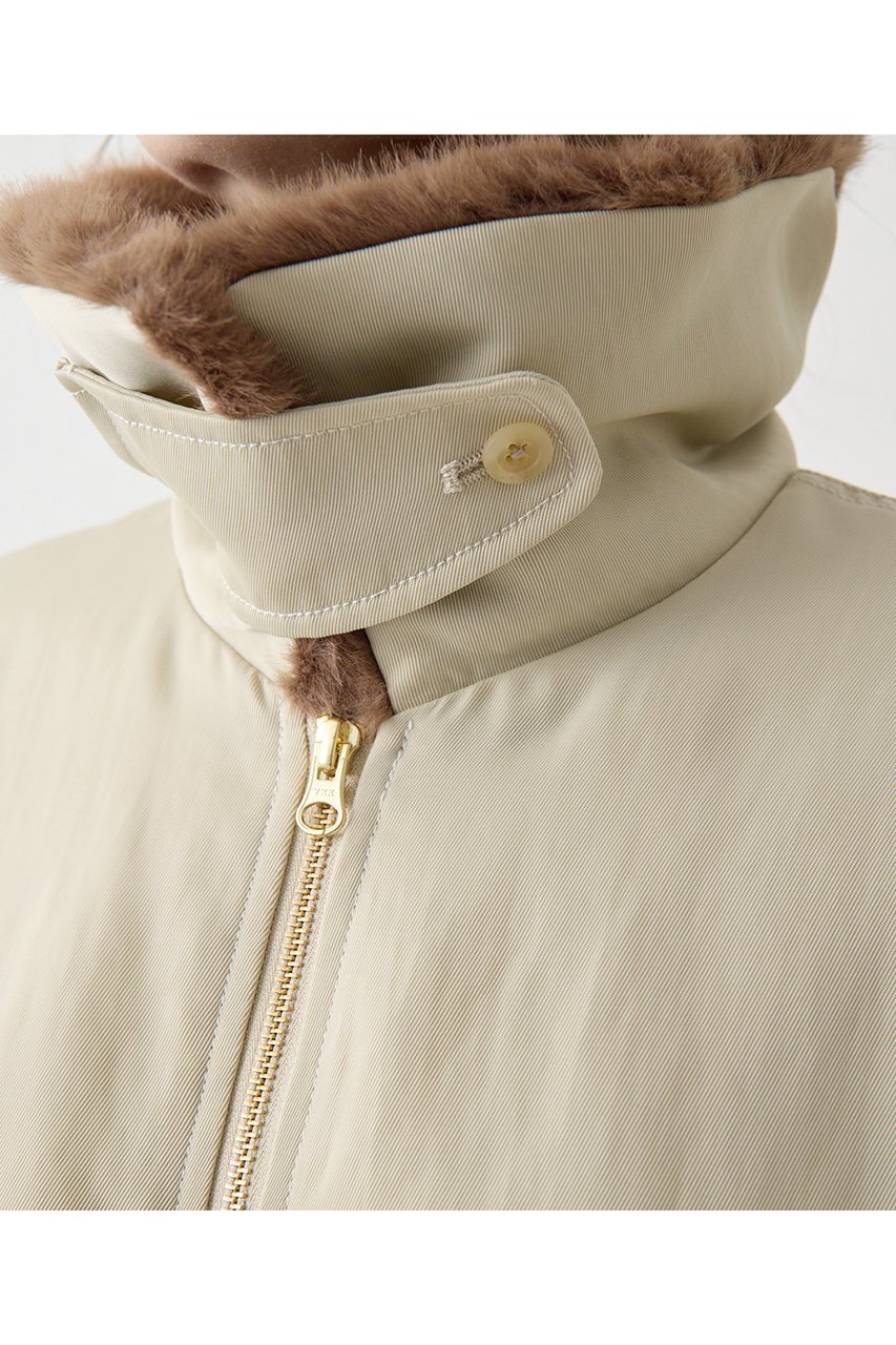 【ウィムガゼット/Whim Gazette】の【THE PAUSE】ファーカラーMA-1 人気、トレンドファッション・服の通販 founy(ファニー) 　ファッション　Fashion　レディースファッション　Fashion for Women　アウター　Coat / Outerwear Collection　レディースジャケット・軽アウター　Jackets　ブルゾンジャケット・スポーティアウター　Blouson Jackets　MA-1ジャケット　MA-1 Bomber Jackets / Flight Jackets　おすすめ　Recommended / Our Picks　ギャザー　Gathered, Ruffled　ジャケット　Jacket, Outerwear　スタンド　Stand Collar, Upright Stand　バランス　Balance, Style Balance　フェイクファー　Faux Fur, Imitation Fur　フェミニン　Feminine, Girly　ブルゾン　Blouson, Bomber Jacket　防寒　Cold Protection, Winter-Ready　other-6|ID: prp329100004640937 ipo3291000000035504729