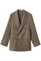 【クチュールドアダム/COUTURE D'ADAM】のガンクラブチェックダブルジャケット ベージュ|ID: prp329100004640939 ipo3291000000033462783
