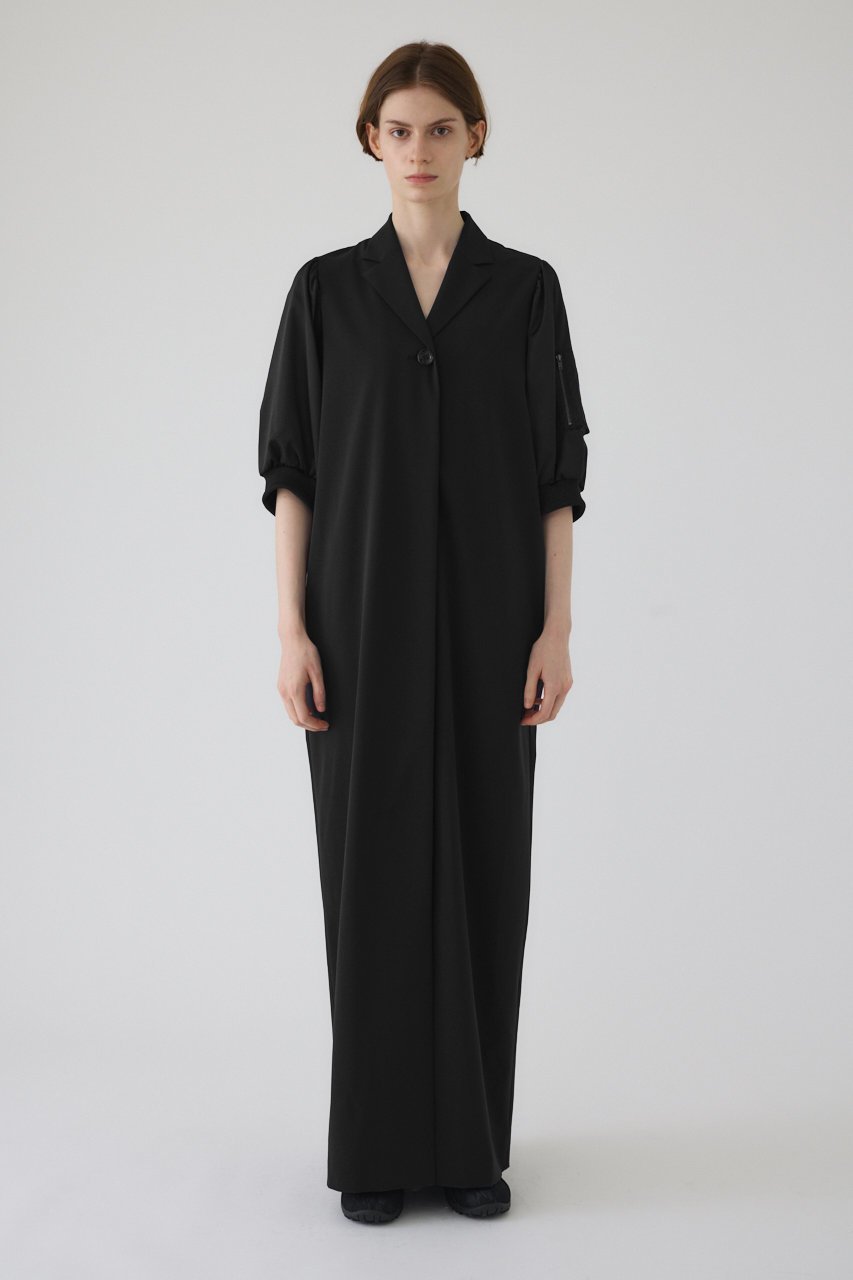 【リムアーク/RIM.ARK】の【8/20 10:00販売開始】MA-1 sleeve H/S OP/ワンピース 人気、トレンドファッション・服の通販 founy(ファニー) 　ファッション　Fashion　レディースファッション　Fashion for Women　アウター　Coat / Outerwear Collection　MA-1ジャケット　MA-1 Bomber Jackets / Flight Jackets　ワンピース　Dresses　チュニック　Tunic Tops & Dresses　スリーブ　Sleeve, Long Sleeve / Short Sleeve　チュニック　Tunic, Long Top　ツイル　Twist, Twisted Detail　ハーフ　Half, Half-Length　ロング　Long, Long-Length　新作・新入荷　New Arrivals / New In　 other-1|ID: prp329100004641620 ipo3291000000033474034