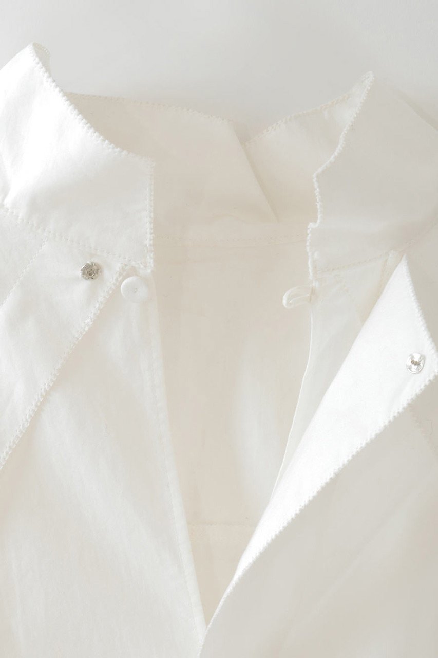 【ハー/HER.】の【8/21 12:00販売開始】ピコデザインフラップブラウス 人気、トレンドファッション・服の通販 founy(ファニー) 　ファッション　Fashion　レディースファッション　Fashion for Women　トップス・カットソー　Cut & Sew Tops　シャツ・ブラウス・オフィスカジュアル　Elegant Blouses & Button-Ups　2025年　2025　2025-2026秋冬・A/W　Autumn/Winter 2025–26 AW25–26　カフス　Cuff Design　スリーブ　Sleeve, Long Sleeve / Short Sleeve　ダブル　Double, Double-Breasted　フラップ　Flap, Flap Pocket　フロント　Front, Front Design　ロング　Long, Long-Length　A/W・秋冬　Autumn/Winter　other-3|ID: prp329100004641622 ipo3291000000033474057
