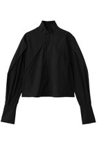 【ハー/HER.】のピコデザインフラップブラウス ブラック|ID: prp329100004641622 ipo3291000000035816691