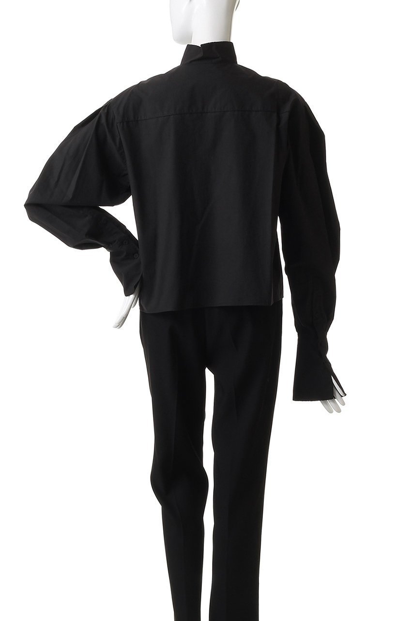 【ハー/HER.】のピコデザインフラップブラウス 人気、トレンドファッション・服の通販 founy(ファニー) 　ファッション　Fashion　レディースファッション　Fashion for Women　トップス・カットソー　Cut & Sew Tops　シャツ・ブラウス・オフィスカジュアル　Elegant Blouses & Button-Ups　カフス　Cuff Design　スリーブ　Sleeve, Long Sleeve / Short Sleeve　ダブル　Double, Double-Breasted　フラップ　Flap, Flap Pocket　フロント　Front, Front Design　ロング　Long, Long-Length　other-4|ID: prp329100004641622 ipo3291000000035816696