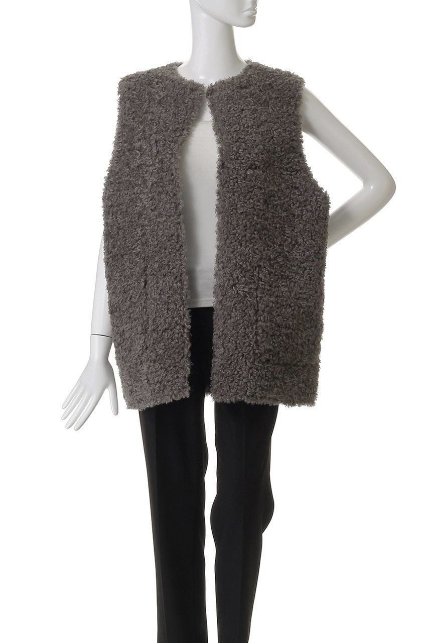 【ハー/HER.】のフェイクファーベスト 人気、トレンドファッション・服の通販 founy(ファニー) 　ファッション　Fashion　レディースファッション　Fashion for Women　アウター　Coat / Outerwear Collection　レディースジャケット・軽アウター　Jackets　カットソー　Cut and Sewn Top　シンプル　Simple, Minimal　ジャケット　Jacket, Outerwear　ベスト　Vest, Waistcoat　秋　Autumn　other-7|ID: prp329100004641624 ipo3291000000036749587