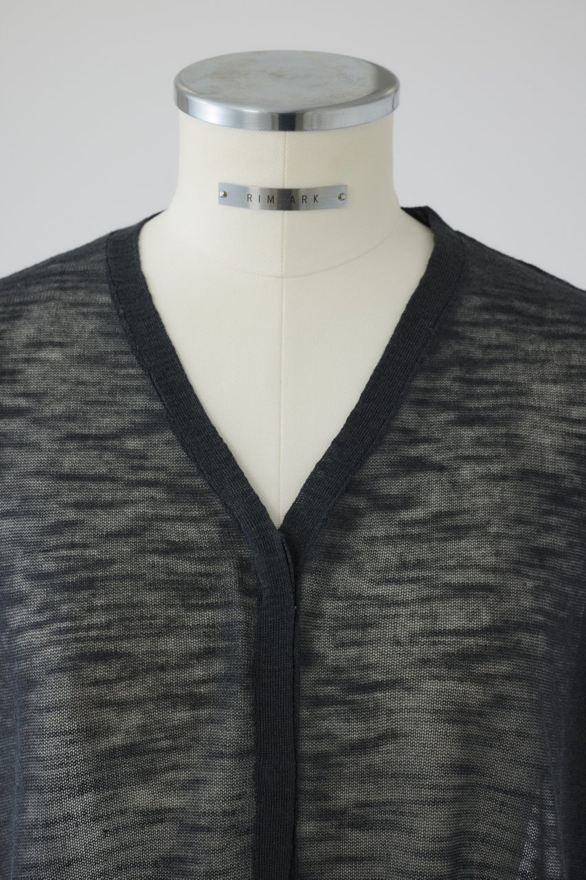 【リムアーク/RIM.ARK】の【8/20 10:00販売開始】Dry touch summer knit C/D/ニットカーディガン 人気、トレンドファッション・服の通販 founy(ファニー) 　ファッション　Fashion　レディースファッション　Fashion for Women　トップス・カットソー　Cut & Sew Tops　ニット　Knit Tops & Sweaters　カーディガン・羽織り　Layered Style Cardigans　おすすめ　Recommended / Our Picks　カーディガン　Cardigan, Knitwear　リラックス　Relax, Relaxed Fit　ワーク　Workwear, Utility Style　エレガント 上品　Elegant　夏　Summer　新作・新入荷　New Arrivals / New In　旅行　Travel　other-5|ID: prp329100004641625 ipo3291000000033474091