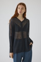 【リムアーク/RIM.ARK】のDry touch summer knit C/D/ニットカーディガン ブラック|ID:prp329100004641625