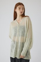 【リムアーク/RIM.ARK】のDry touch summer knit C/D/ニットカーディガン ライトイエロー|ID:prp329100004641625