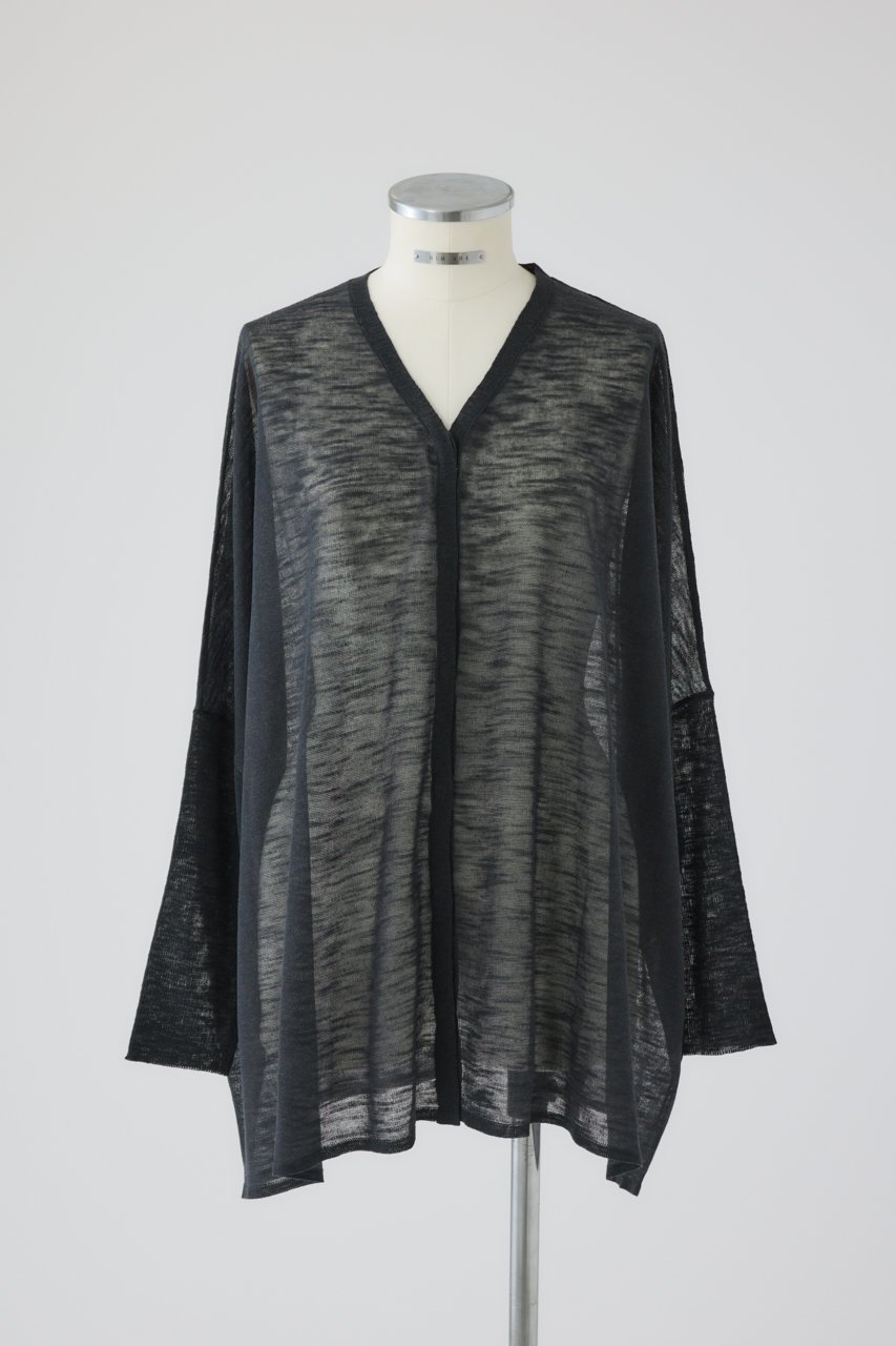 【リムアーク/RIM.ARK】のDry touch summer knit C/D/ニットカーディガン インテリア・キッズ・メンズ・レディースファッション・服の通販 founy(ファニー) ファッション Fashion レディースファッション Fashion for Women トップス・カットソー Cut & Sew Tops ニット Knit Tops & Sweaters カーディガン・羽織り Layered Style Cardigans おすすめ Recommended / Our Picks カーディガン Cardigan, Knitwear リラックス Relax, Relaxed Fit ワーク Workwear, Utility Style エレガント 上品 Elegant 夏 Summer 旅行 Travel グレー|ID: prp329100004641625 ipo3291000000035947216