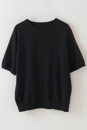 【ハー/HER.】 【8/21 12:00販売開始】ハーフスリーブニットプルオーバー人気、トレンドファッション・服の通販 founy(ファニー) ファッション Fashion レディースファッション Fashion for Women トップス・カットソー Cut & Sew Tops ニット Knit Tops & Sweaters カジュアルプルオーバー・ニットトップス Pullovers & Knit Tops / Casual Pullovers 2025年 2025 2025-2026秋冬・A/W Autumn/Winter 2025–26 AW25–26 スリーブ Sleeve, Long Sleeve / Short Sleeve ハーフ Half, Half-Length ボトム Bottoms, Lower Wear A/W・秋冬 Autumn/Winter |ID:prp329100004641626