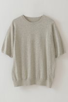 【ハー/HER.】の【8/21 12:00販売開始】ハーフスリーブニットプルオーバー 人気、トレンドファッション・服の通販 founy(ファニー) ファッション Fashion レディースファッション Fashion for Women トップス・カットソー Cut & Sew Tops ニット Knit Tops & Sweaters カジュアルプルオーバー・ニットトップス Pullovers & Knit Tops / Casual Pullovers 2025年 2025 2025-2026秋冬・A/W Autumn/Winter 2025–26 AW25–26 スリーブ Sleeve, Long Sleeve / Short Sleeve ハーフ Half, Half-Length ボトム Bottoms, Lower Wear A/W・秋冬 Autumn/Winter thumbnail ライトグレー|ID: prp329100004641626 ipo3291000000033474097