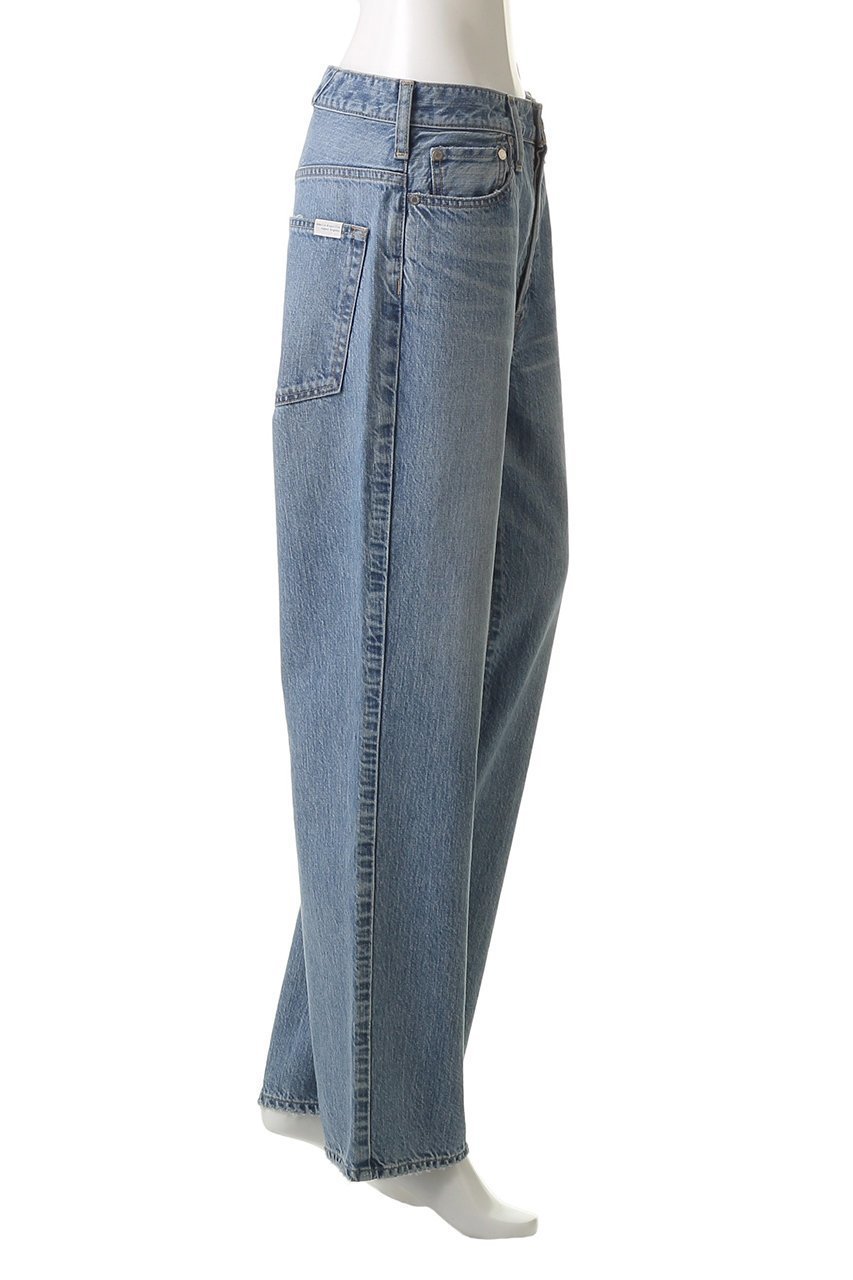 【アッパー ハイツ/upper hights】の【8/28 8:00販売開始】【amalie & cecilie upper hights】THE CECILIE デニムパンツ 人気、トレンドファッション・服の通販 founy(ファニー) 　ファッション　Fashion　レディースファッション　Fashion for Women　パンツ　Pants & Trousers　デニムパンツ・ジーンズ・美脚デニム　Denim Jeans & Pants　ストレート　Straight, Straight Cut　ダメージ　Distressed, Destroyed　デニム　Denim, Jeans Material　ループ　Loop, Loop Knit　ワイド　Wide, Wide Fit　ヴィンテージ　Vintage Style　エレガント 上品　Elegant　定番　Standard, Basic Item　other-3|ID: prp329100004641631 ipo3291000000033474136