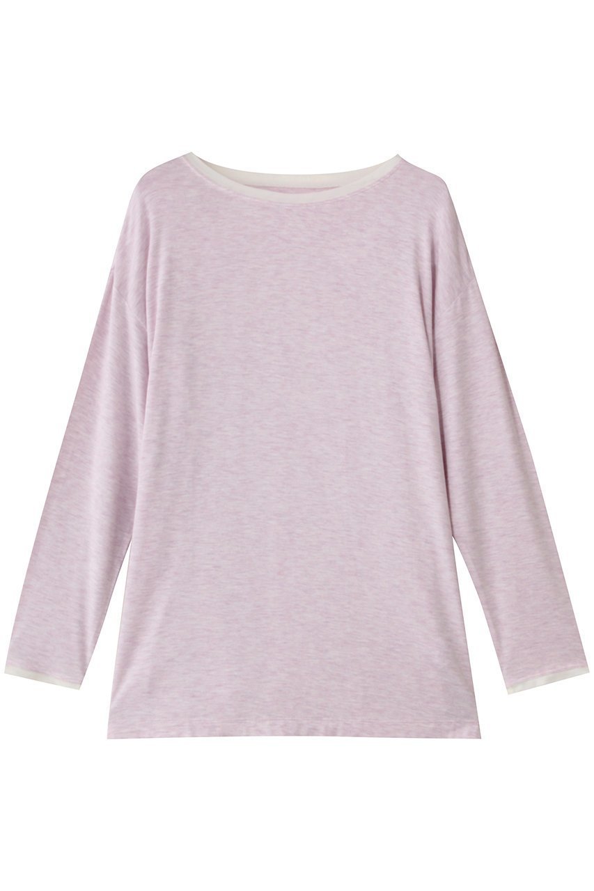 【キッドブルー/KID BLUE】の25レーヨンベア天トップス 人気、トレンドファッション・服の通販 founy(ファニー) 　ファッション　Fashion　レディースファッション　Fashion for Women　トップス・カットソー　Cut & Sew Tops　なめらか　Smooth, Silky Texture　パジャマ　Pajamas, Sleepwear　リラックス　Relax, Relaxed Fit　新作・新入荷　New Arrivals / New In　旅行　Travel　 other-1|ID: prp329100004641634 ipo3291000000033474156