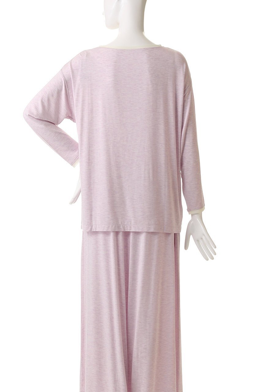 【キッドブルー/KID BLUE】の25レーヨンベア天トップス 人気、トレンドファッション・服の通販 founy(ファニー) 　ファッション　Fashion　レディースファッション　Fashion for Women　トップス・カットソー　Cut & Sew Tops　なめらか　Smooth, Silky Texture　パジャマ　Pajamas, Sleepwear　リラックス　Relax, Relaxed Fit　再入荷　Restock / Back in Stock　旅行　Travel　other-4|ID: prp329100004641634 ipo3291000000035136098