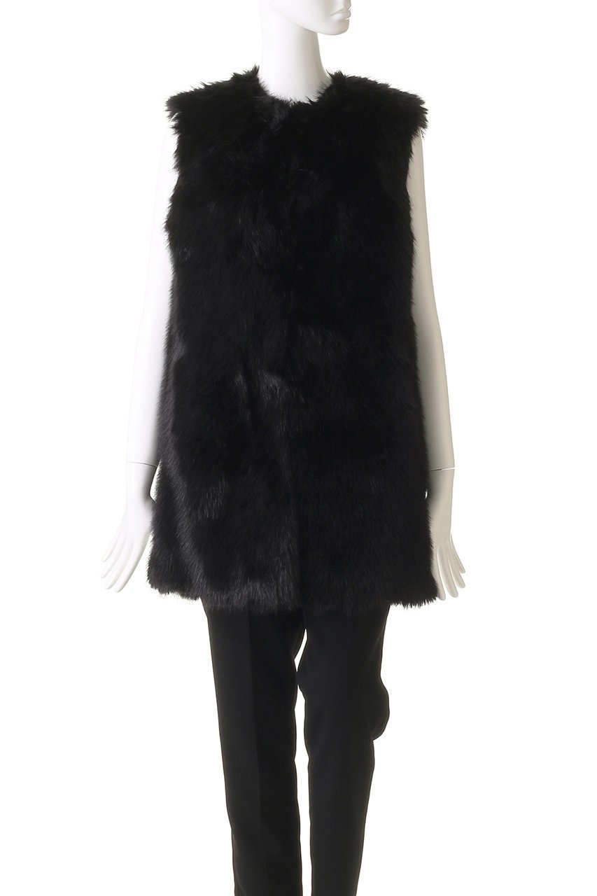 【ヘルノ/HERNO】のフェイクファー ベスト 人気、トレンドファッション・服の通販 founy(ファニー) 　ファッション　Fashion　レディースファッション　Fashion for Women　アウター　Coat / Outerwear Collection　レディースジャケット・軽アウター　Jackets　エレガント 上品　Elegant　ジャケット　Jacket, Outerwear　デニム　Denim, Jeans Material　フェイクファー　Faux Fur, Imitation Fur　ベスト　Vest, Waistcoat　A/W・秋冬　Autumn/Winter　other-2|ID: prp329100004641641 ipo3291000000033602810
