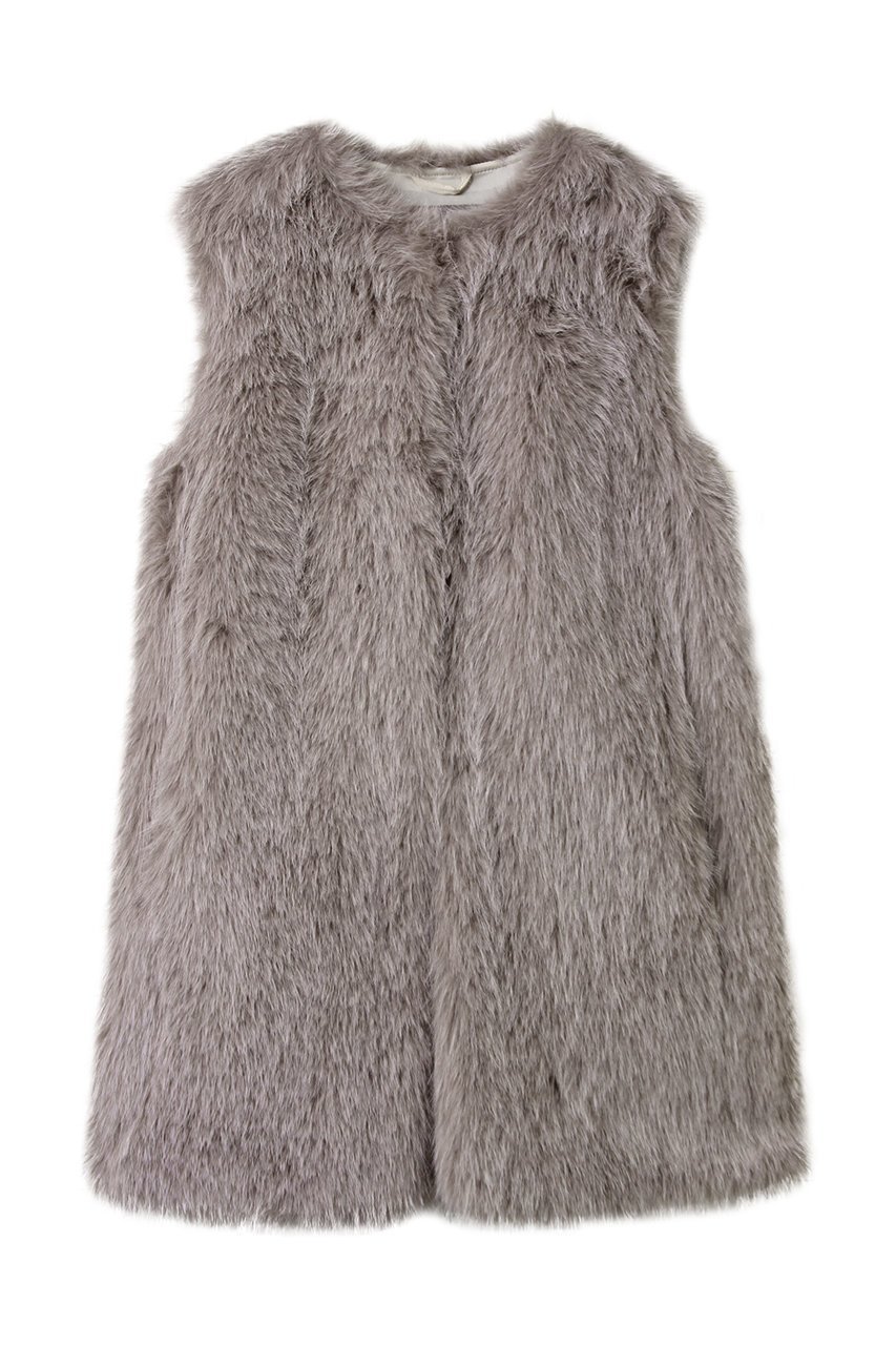 【ヘルノ/HERNO】のフェイクファー ベスト インテリア・キッズ・メンズ・レディースファッション・服の通販 founy(ファニー) 　ファッション　Fashion　レディースファッション　Fashion for Women　アウター　Coat / Outerwear Collection　レディースジャケット・軽アウター　Jackets　エレガント 上品　Elegant　ジャケット　Jacket, Outerwear　デニム　Denim, Jeans Material　フェイクファー　Faux Fur, Imitation Fur　ベスト　Vest, Waistcoat　A/W・秋冬　Autumn/Winter　ライトピンク|ID: prp329100004641641 ipo3291000000035497526