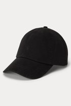 【ラルフローレン/RALPH LAUREN】の【UNISEX】【POLO RALPH LAUREN】ガーメントダイド ツイル ボール キャップ ブラック|ID:prp329100004642525