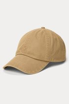 【ラルフローレン/RALPH LAUREN】の【UNISEX】【POLO RALPH LAUREN】ガーメントダイド ツイル ボール キャップ ベージュ|ID:prp329100004642525
