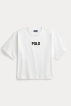 【ラルフローレン/RALPH LAUREN】の【POLO RALPH LAUREN】ロゴ コットン ジャージー クルーネック Tシャツ ホワイト|ID:prp329100004642540