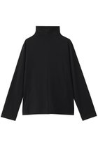 【チノ/CINOH】のCOTTON ジャージー ハイ ネック Tシャツ ブラック|ID:prp329100004642541
