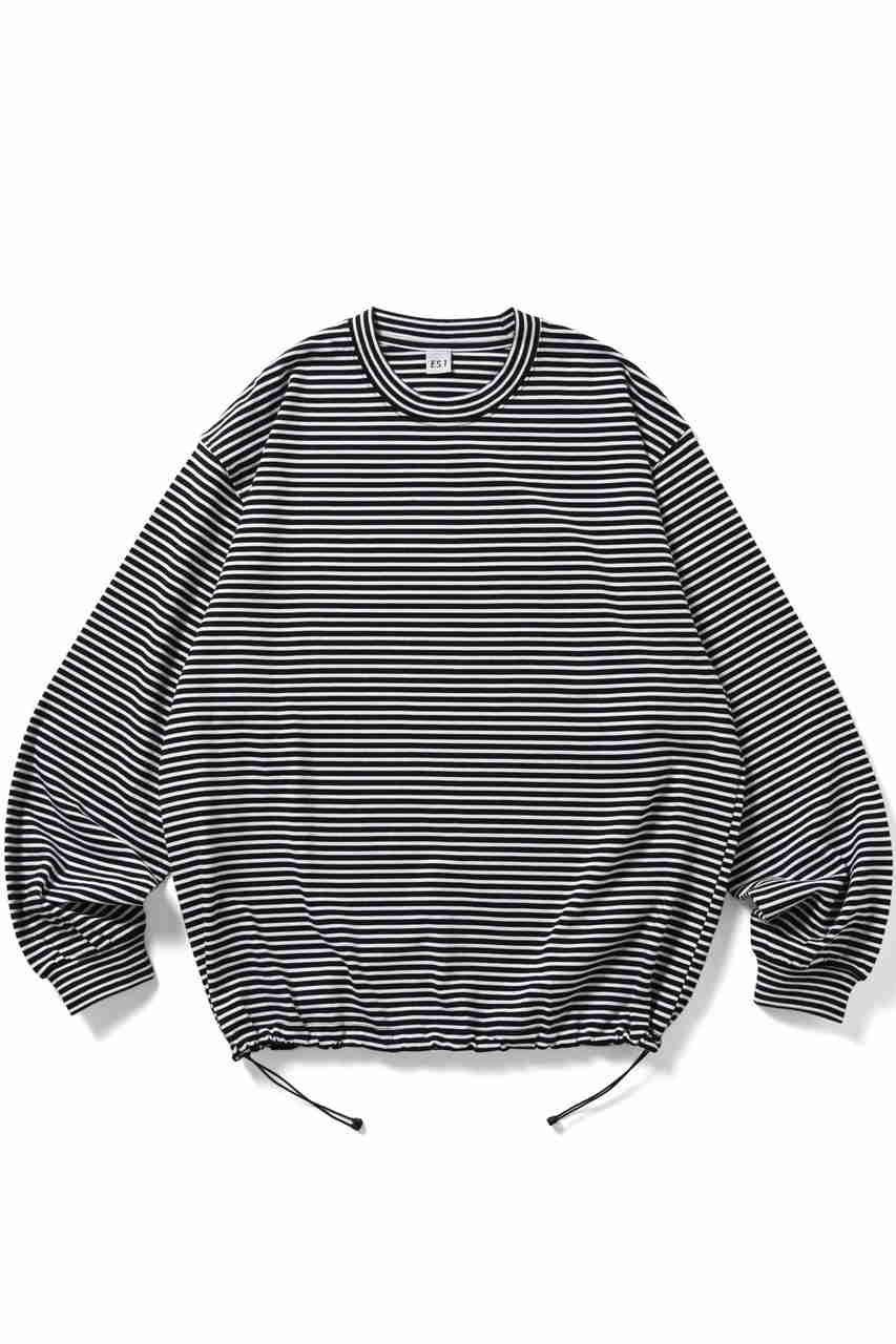 【エスアイ/ES.1 / MEN】の【MEN】Border LS T-shirts T006 インテリア・キッズ・メンズ・レディースファッション・服の通販 founy(ファニー) 　ファッション　Fashion　メンズファッション　Fashion for Men　トップス・カットソー　Cut & Sew Tops　メンズシャツ　Shirts　ロングTシャツ・Tシャツ / 着回し力抜群　Longline T-Shirts & Tees　おすすめ　Recommended / Our Picks　インナー　Innerwear　ジャケット　Jacket, Outerwear　スリーブ　Sleeve, Long Sleeve / Short Sleeve　ボーダー　Border, Stripe　ロング　Long, Long-Length　定番　Standard, Basic Item　BK border|ID: prp329100004642543 ipo3291000000035753458