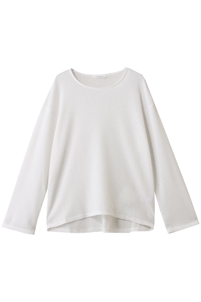 【ミディウミソリッド/MIDIUMISOLID】のsheer waffle PO プルオーバー インテリア・キッズ・メンズ・レディースファッション・服の通販 founy(ファニー) 　ファッション　Fashion　レディースファッション　Fashion for Women　トップス・カットソー　Cut & Sew Tops　シャツ・ブラウス・オフィスカジュアル　Elegant Blouses & Button-Ups　カジュアルプルオーバー・ニットトップス　Pullovers & Knit Tops / Casual Pullovers　2025年　2025　2025-2026秋冬・A/W　Autumn/Winter 2025–26 AW25–26　シアー　Sheer, See-Through　シンプル　Simple, Minimal　スリーブ　Sleeve, Long Sleeve / Short Sleeve　ロング　Long, Long-Length　ワッフル　Waffle, Waffle Knit　A/W・秋冬　Autumn/Winter　off white|ID: prp329100004642549 ipo3291000000033486496