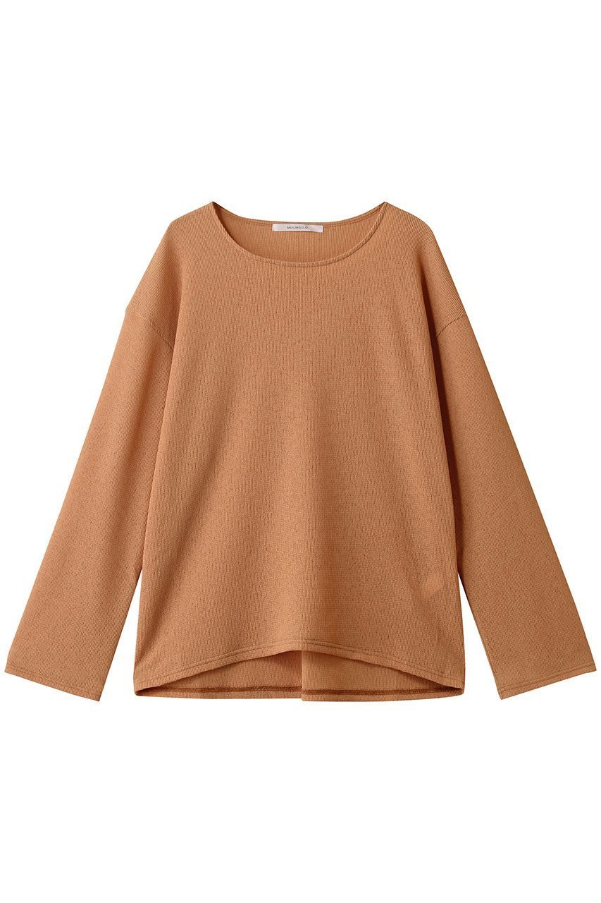 【ミディウミソリッド/MIDIUMISOLID】のsheer waffle PO プルオーバー インテリア・キッズ・メンズ・レディースファッション・服の通販 founy(ファニー) 　ファッション　Fashion　レディースファッション　Fashion for Women　トップス・カットソー　Cut & Sew Tops　シャツ・ブラウス・オフィスカジュアル　Elegant Blouses & Button-Ups　カジュアルプルオーバー・ニットトップス　Pullovers & Knit Tops / Casual Pullovers　2025年　2025　2025-2026秋冬・A/W　Autumn/Winter 2025–26 AW25–26　シアー　Sheer, See-Through　シンプル　Simple, Minimal　スリーブ　Sleeve, Long Sleeve / Short Sleeve　ロング　Long, Long-Length　ワッフル　Waffle, Waffle Knit　A/W・秋冬　Autumn/Winter　orange|ID: prp329100004642549 ipo3291000000033486498
