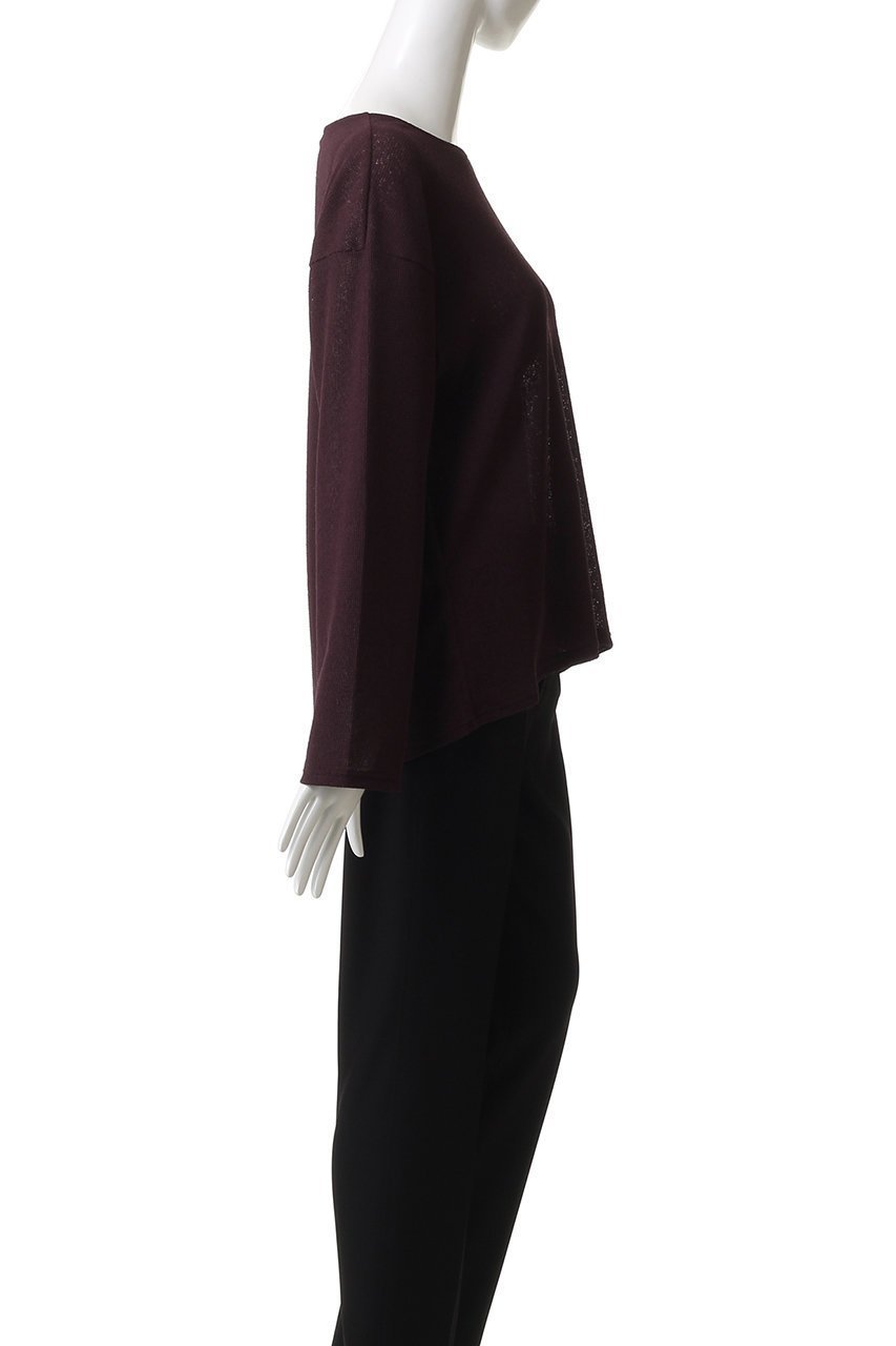 【ミディウミソリッド/MIDIUMISOLID】のsheer waffle PO プルオーバー 人気、トレンドファッション・服の通販 founy(ファニー) 　ファッション　Fashion　レディースファッション　Fashion for Women　トップス・カットソー　Cut & Sew Tops　シャツ・ブラウス・オフィスカジュアル　Elegant Blouses & Button-Ups　カジュアルプルオーバー・ニットトップス　Pullovers & Knit Tops / Casual Pullovers　2025年　2025　2025-2026秋冬・A/W　Autumn/Winter 2025–26 AW25–26　シアー　Sheer, See-Through　シンプル　Simple, Minimal　スリーブ　Sleeve, Long Sleeve / Short Sleeve　ロング　Long, Long-Length　ワッフル　Waffle, Waffle Knit　A/W・秋冬　Autumn/Winter　other-3|ID: prp329100004642549 ipo3291000000033486501