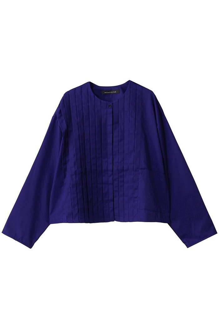 【ミズイロ インド/mizuiro ind】のクルーネックピンタックシャツ インテリア・キッズ・メンズ・レディースファッション・服の通販 founy(ファニー) https://founy.com/ ファッション Fashion レディースファッション Fashion for Women トップス・カットソー Cut & Sew Tops シャツ・ブラウス・オフィスカジュアル Elegant Blouses & Button-Ups スリーブ Sleeve, Long Sleeve / Short Sleeve フェミニン Feminine, Girly ロング Long, Long-Length |ID: prp329100004642550 ipo3291000000036004367