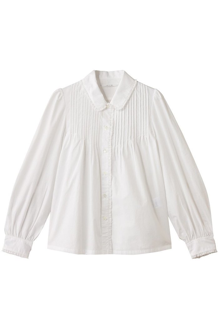 【ジェービーアタイア/J.B. ATTIRE】のMONTPARNASSE RUFFLE BLOUSE インテリア・キッズ・メンズ・レディースファッション・服の通販 founy(ファニー) https://founy.com/ ファッション Fashion レディースファッション Fashion for Women トップス・カットソー Cut & Sew Tops シャツ・ブラウス・オフィスカジュアル Elegant Blouses & Button-Ups 2025年 2025 2025-2026秋冬・A/W Autumn/Winter 2025–26 AW25–26 おすすめ Recommended / Our Picks インナー Innerwear ギャザー Gathered, Ruffled サロペット Overalls, Salopette スリーブ Sleeve, Long Sleeve / Short Sleeve フェミニン Feminine, Girly レース Lace, Lace Fabric ロング Long, Long-Length A/W・秋冬 Autumn/Winter |ID: prp329100004642551 ipo3291000000033486514