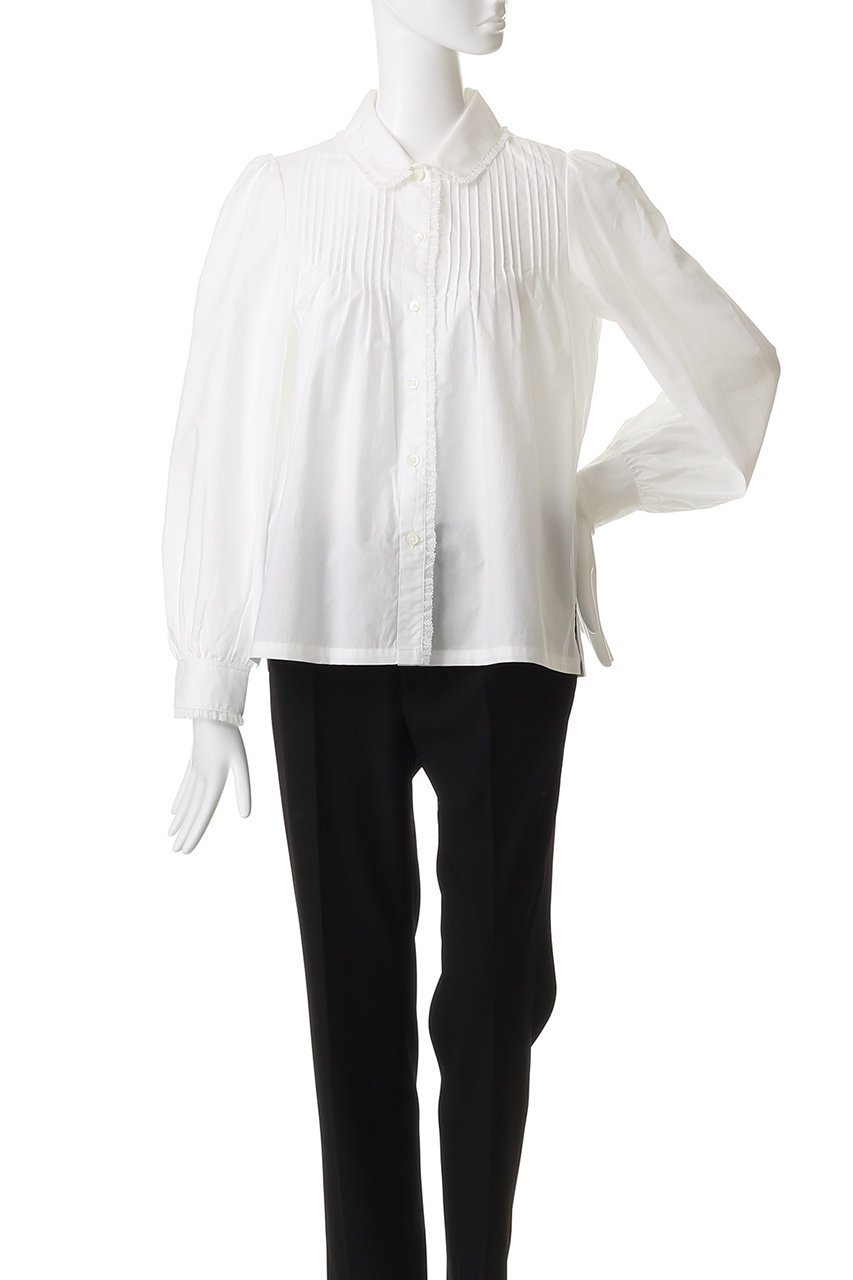 【ジェービーアタイア/J.B. ATTIRE】のMONTPARNASSE RUFFLE BLOUSE 人気、トレンドファッション・服の通販 founy(ファニー) 　ファッション　Fashion　レディースファッション　Fashion for Women　トップス・カットソー　Cut & Sew Tops　シャツ・ブラウス・オフィスカジュアル　Elegant Blouses & Button-Ups　2025年　2025　2025-2026秋冬・A/W　Autumn/Winter 2025–26 AW25–26　おすすめ　Recommended / Our Picks　インナー　Innerwear　ギャザー　Gathered, Ruffled　サロペット　Overalls, Salopette　スリーブ　Sleeve, Long Sleeve / Short Sleeve　フェミニン　Feminine, Girly　レース　Lace, Lace Fabric　ロング　Long, Long-Length　A/W・秋冬　Autumn/Winter　other-2|ID: prp329100004642551 ipo3291000000033486516