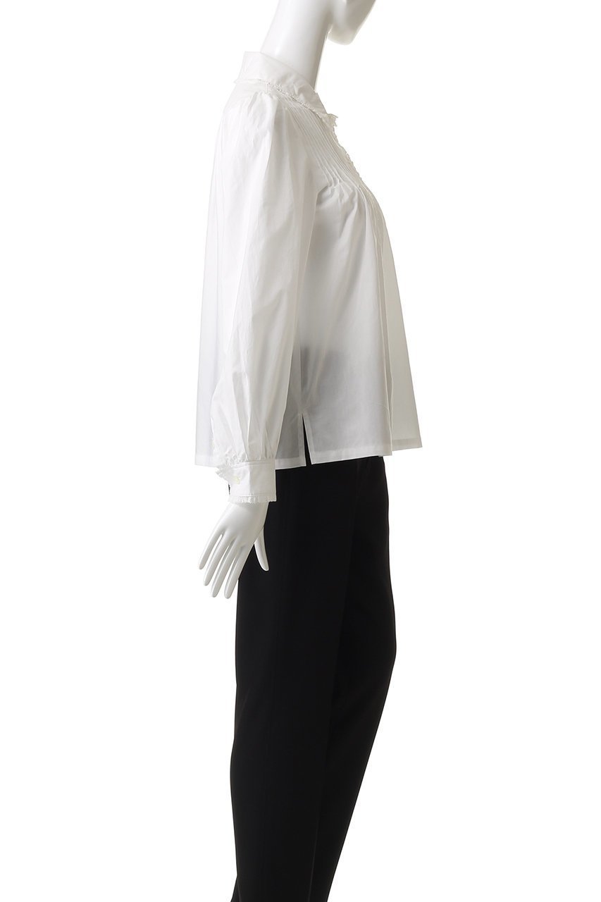 【ジェービーアタイア/J.B. ATTIRE】のMONTPARNASSE RUFFLE BLOUSE 人気、トレンドファッション・服の通販 founy(ファニー) 　ファッション　Fashion　レディースファッション　Fashion for Women　トップス・カットソー　Cut & Sew Tops　シャツ・ブラウス・オフィスカジュアル　Elegant Blouses & Button-Ups　2025年　2025　2025-2026秋冬・A/W　Autumn/Winter 2025–26 AW25–26　おすすめ　Recommended / Our Picks　インナー　Innerwear　ギャザー　Gathered, Ruffled　サロペット　Overalls, Salopette　スリーブ　Sleeve, Long Sleeve / Short Sleeve　フェミニン　Feminine, Girly　レース　Lace, Lace Fabric　ロング　Long, Long-Length　A/W・秋冬　Autumn/Winter　other-3|ID: prp329100004642551 ipo3291000000033486517
