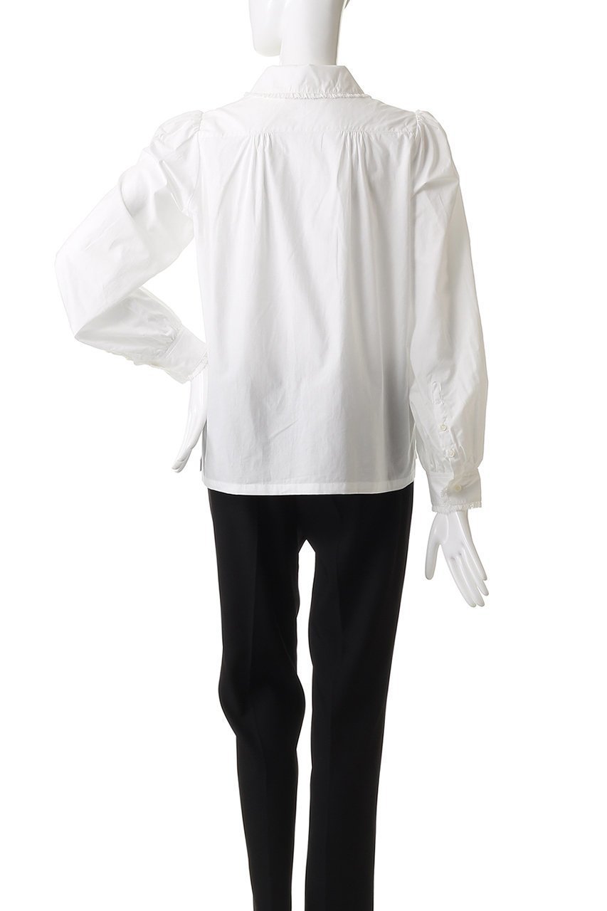 【ジェービーアタイア/J.B. ATTIRE】のMONTPARNASSE RUFFLE BLOUSE 人気、トレンドファッション・服の通販 founy(ファニー) 　ファッション　Fashion　レディースファッション　Fashion for Women　トップス・カットソー　Cut & Sew Tops　シャツ・ブラウス・オフィスカジュアル　Elegant Blouses & Button-Ups　2025年　2025　2025-2026秋冬・A/W　Autumn/Winter 2025–26 AW25–26　おすすめ　Recommended / Our Picks　インナー　Innerwear　ギャザー　Gathered, Ruffled　サロペット　Overalls, Salopette　スリーブ　Sleeve, Long Sleeve / Short Sleeve　フェミニン　Feminine, Girly　レース　Lace, Lace Fabric　ロング　Long, Long-Length　A/W・秋冬　Autumn/Winter　other-4|ID: prp329100004642551 ipo3291000000033486518