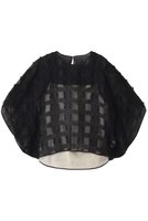 【ドメル/DOMELLE】のシルク ジャカード オーガンジー ブラウス 人気、トレンドファッション・服の通販 founy(ファニー) ファッション Fashion レディースファッション Fashion for Women トップス・カットソー Cut & Sew Tops シャツ・ブラウス・オフィスカジュアル Elegant Blouses & Button-Ups 2025年 2025 2025-2026秋冬・A/W Autumn/Winter 2025–26 AW25–26 おすすめ Recommended / Our Picks インナー Innerwear オーガンジー Organza Fabric シルク Silk, 100% Silk ジャカード／ジャガード Jacquard, Woven Pattern スリーブ Sleeve, Long Sleeve / Short Sleeve バルーン Balloon, Balloon Silhouette パイピング Piping, Trim Design ブロック Block, Solid Block Pattern ボトム Bottoms, Lower Wear ロング Long, Long-Length ワイド Wide, Wide Fit A/W・秋冬 Autumn/Winter |ID:prp329100004642553